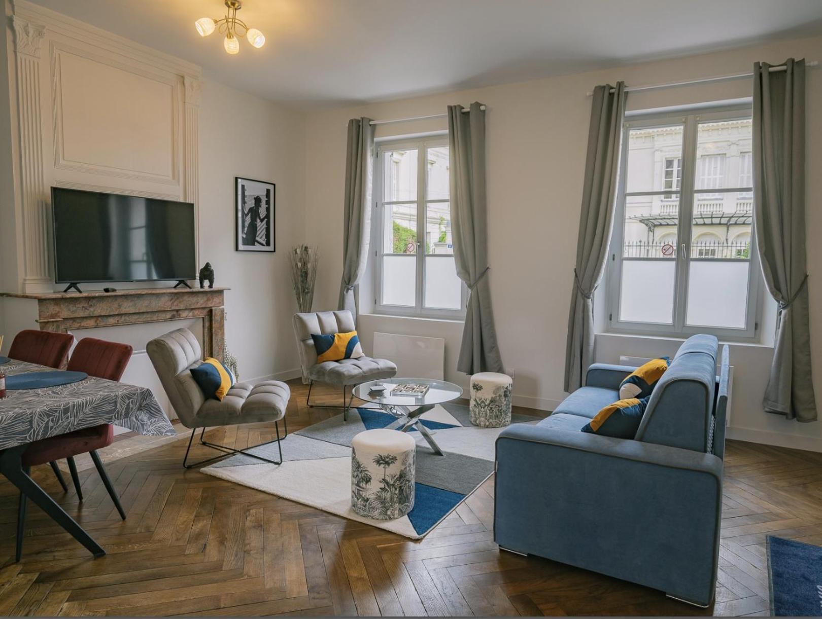Appartement Refait A Neuf Avec Cachet De L'Ancien 쏘뮤흐 외부 사진
