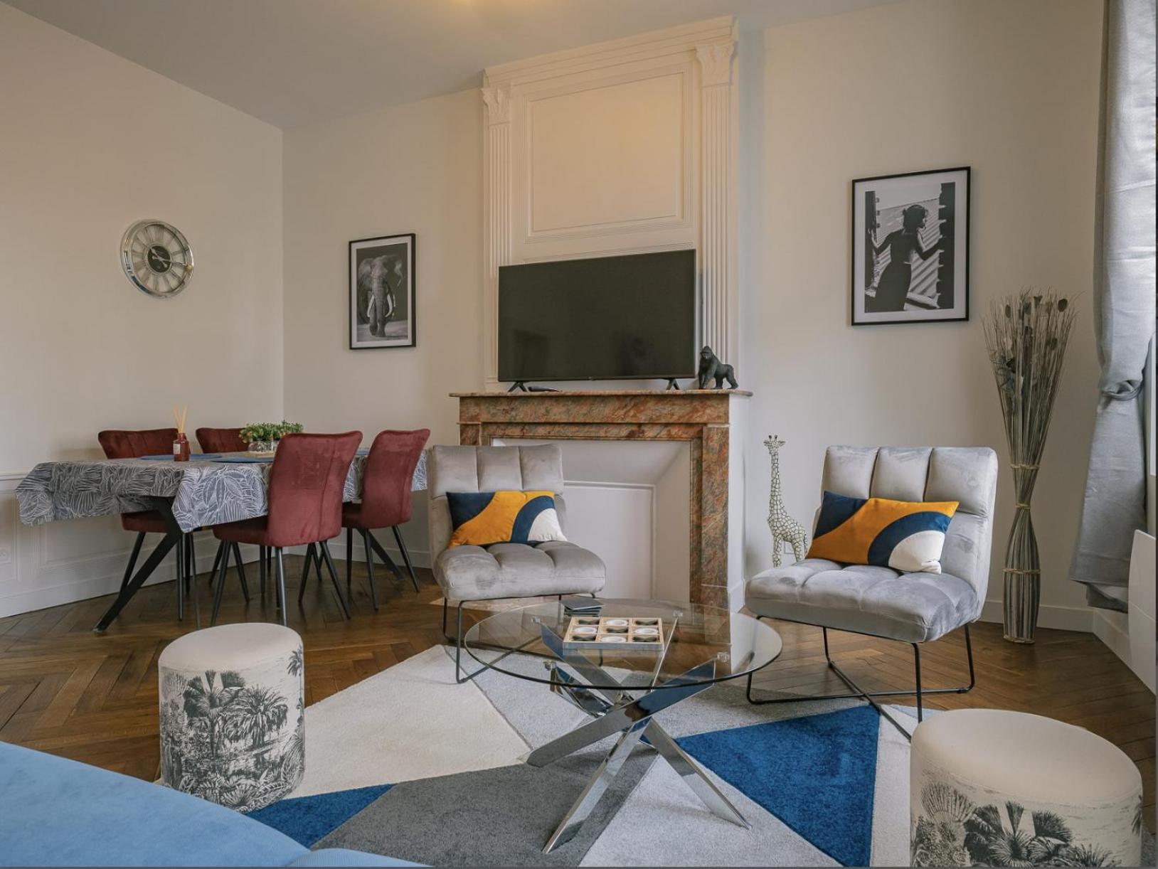 Appartement Refait A Neuf Avec Cachet De L'Ancien 쏘뮤흐 외부 사진